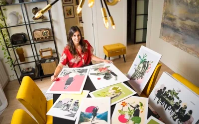 Almu Arribas deja huella con su exposición SOBRESALIENTES